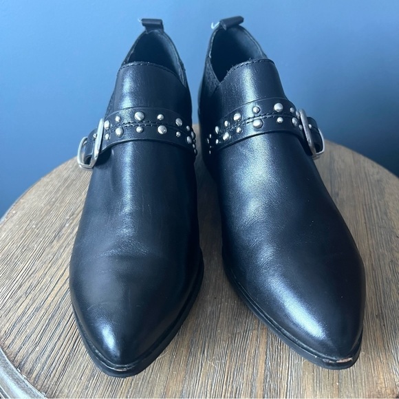 BCBG Loela Leather Ankle Booties - Picture 4 of 10